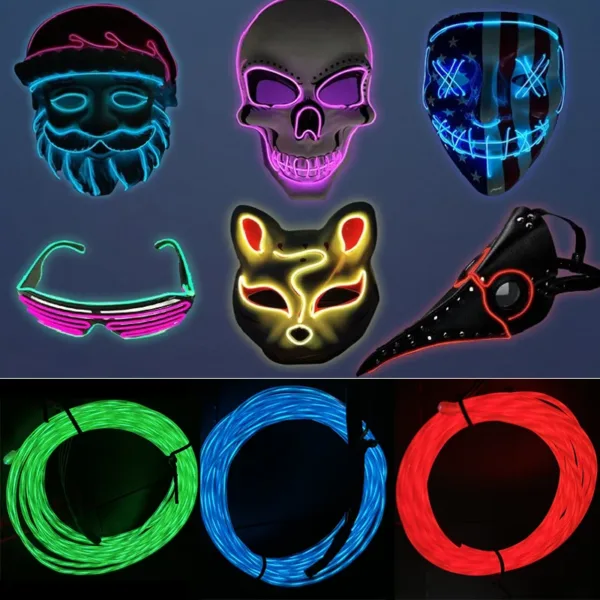 tube de néon flexible pour éclairage extérieur